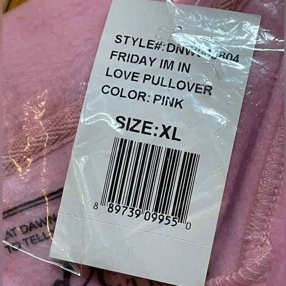 Revolve Daydream Nation Friday I’m in Love Top in Cotton Candy Size XL NWT - Picture 9 of 12